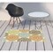 Homeroots 3 x 5 ft. Beige & Blue Medallion Indoor & Outdoor Area Rug 388689 - alternate 2